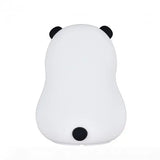 Детский ночник Новогодняя панда силиконовый