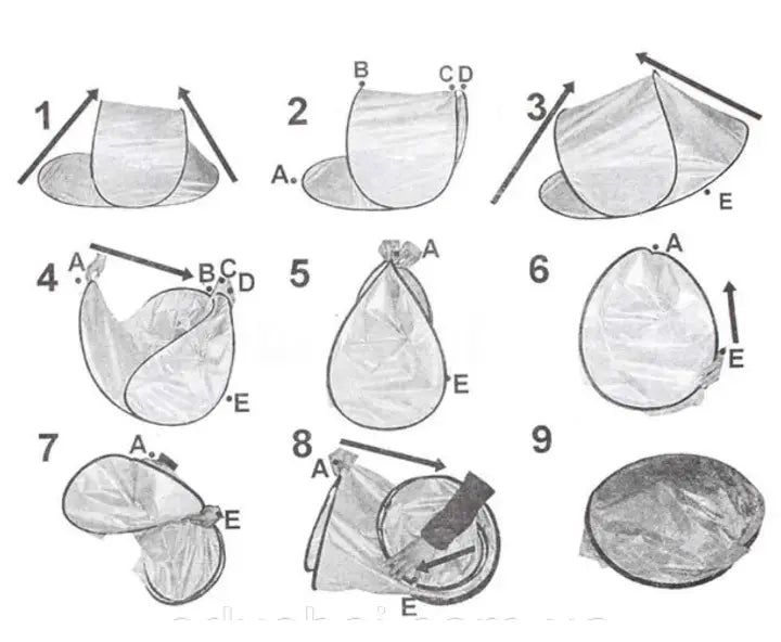 Автоматическая пляжная палатка-подстилка раскладная с защитой от солнца и влагоотталкивающая Beach Camp