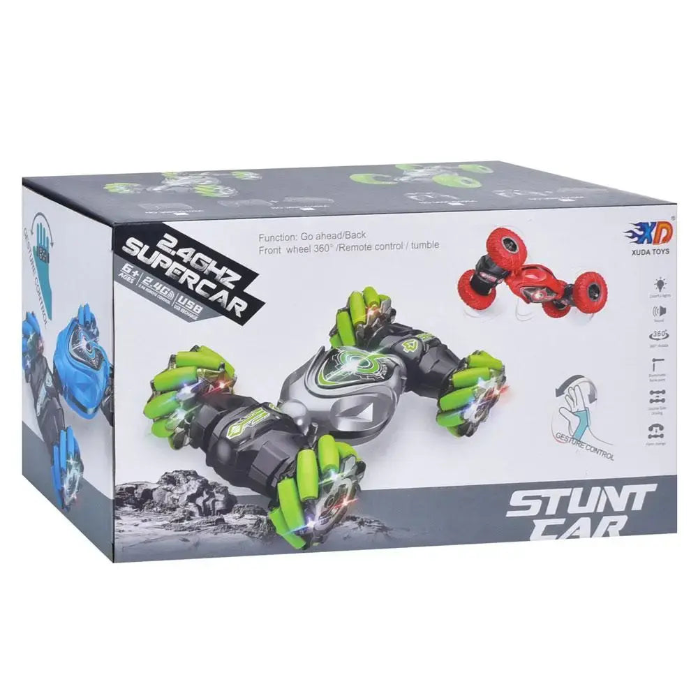 Красная Машинка на радиоуправлении (USB зарядка, изменяет форму, свет, звук)   3688-G106A