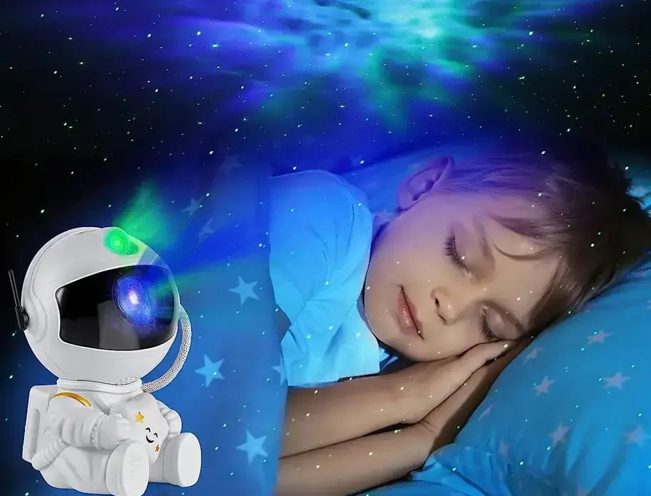 Звездный проектор Астронавт MINI Farraray Белый Вращение на 360