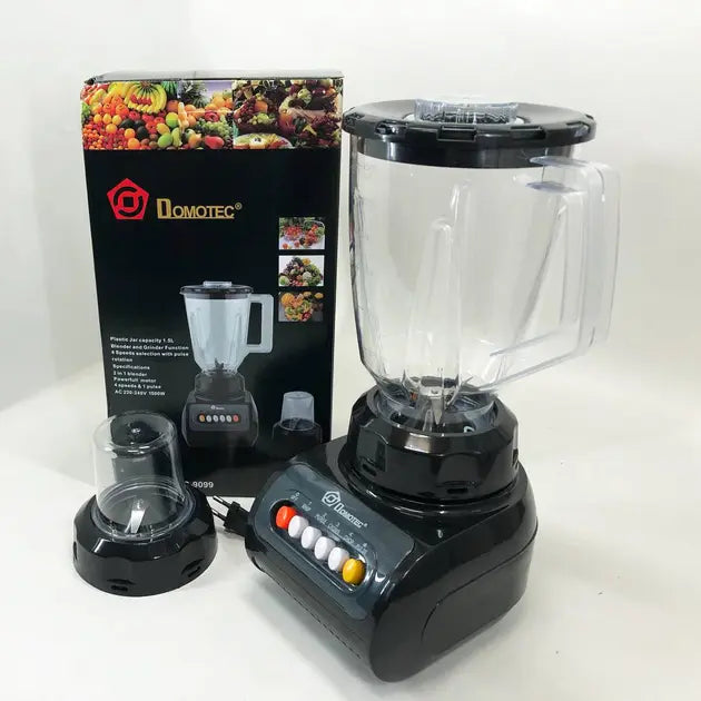Блендер стационарный с кофемолкой domotec ms-9099 250 вт, блендер настольный электрический