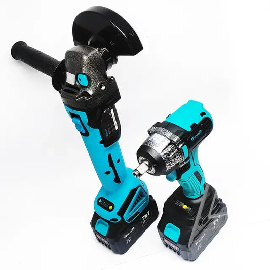 Аккумуляторный набор 2 в 1 гайковерт болгарка угловая (турбинка) 21V 4Ah