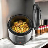 Мультиварка универсальная на 42 программы Crownberg CB 5527 из нержавеющей стали с чашей на 5л.