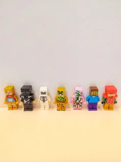 Набор минифигурок Minecraft 24 шт с оружием – подарок для фанатов игры Майнкрафт