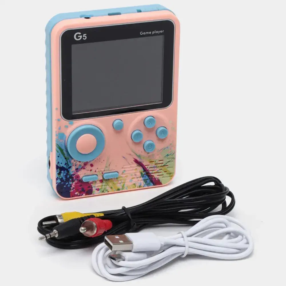 Портативная игровая консоль G5S+джойстик, 500 встроенных игр / Детская игровая приставка к телевизор