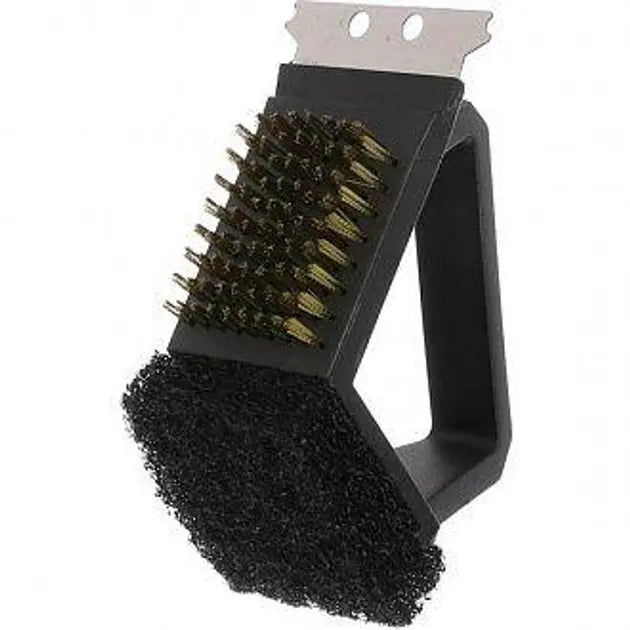 Щетка для чистки барбекю CD-15A с пластиковой ручкой