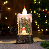 Новогодняя декоративная музыкальная свеча (SH2826)