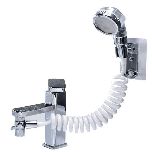 Душевая система на умывальник с турмалином Modified Faucet With external Shower