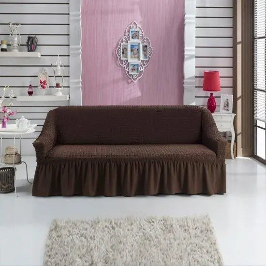 Турецкий натяжной чехол на диван универсальный