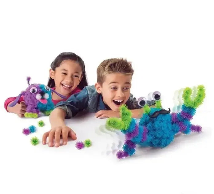 Детский разноцветный конструктор-липучка Bunchems 400 деталей / Конструктор Банчемс