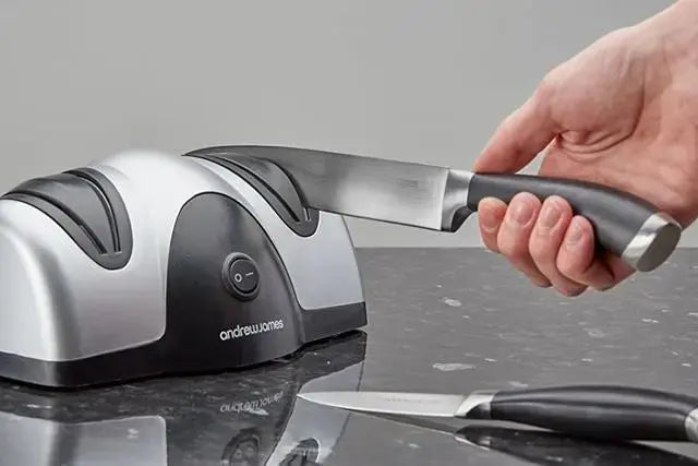 Двойная электрическая точилкаLucky Home Electric Knife Sharpener