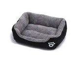 Лежанка - пуфик для кошек и собак Черная S(40*25)
