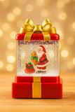 Ночник новогодний музыкальный Санта с подарками