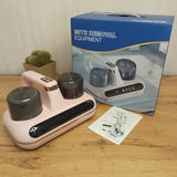 Белый  Беспроводной умный очиститель от клещей с ультрафиолетовой стерилизацией и HEPA-фильтром