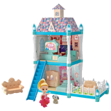 Детская игрушка Кукольный домик Snow Garden 556-66, 2 этажа, 72 детали, в коробке