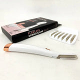 Триммер-эпилятор женский Flawless Dermaplane Glo, эпилятор для интимных зон