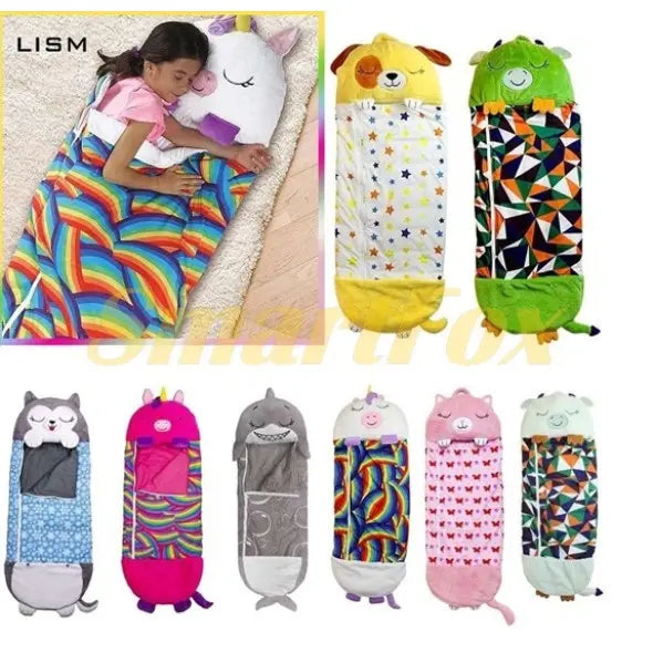 Собачка Детский спальный мешок на молнии 3 в 1 игрушка подушка спальник и встроенная подушка