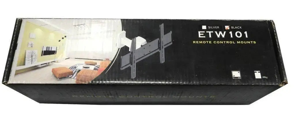 Кронштейн держатель для телевизора ETW-101 диагональю 14-32" / Универсальный настенный держатель до 40кг