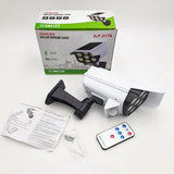 Уличный фонарь на солнечной батарее с датчиком движения и пультом JLP-2178 Фонарь-прожектор в виде камеры