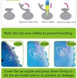 Надувной барабан для ползания малышей, 45×20×20 см