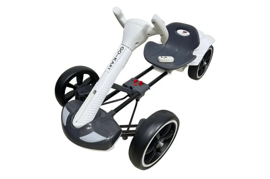 Электромобиль сложен с аккумулятором 6V 4.5Ah и скоростью до 6 км/ч/M-6072 Eco Koleso белый