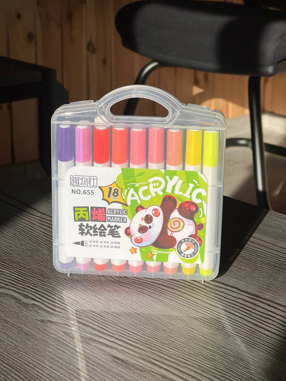 Акварельные маркеры 18 цветов Water Brush