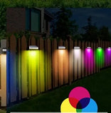 Светильник садовый rgb, уличный настенный светильник / водонепроницаемый MULTI