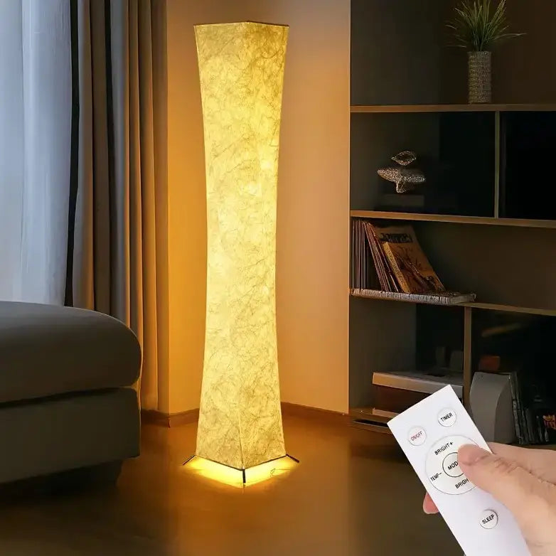 Напольная лампа с пультом дистанционного управления,20×20×130 см