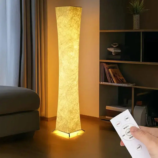 Напольная лампа с пультом дистанционного управления,20×20×130 см