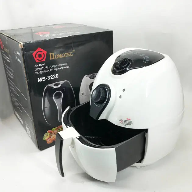 Аэро фритюрница Air Fryer DOMOTEC MS-3220 белый