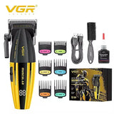 Аккумуляторная машинка для стрижки VGR V-285 с насадками