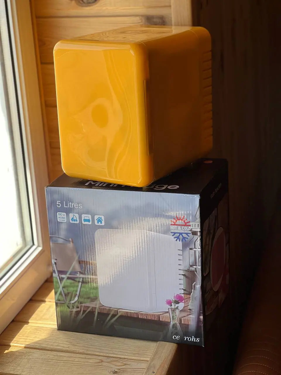 Автохолодильник 5 л для машины Car Refrigerator портативный