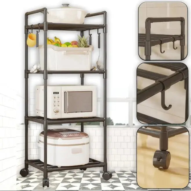 Полка этажерка TVT-03 4 ярусов