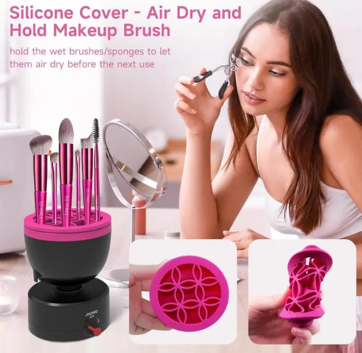 Электро очиститель для кисточек , силиконовый автоматический очиститель AND 1-45