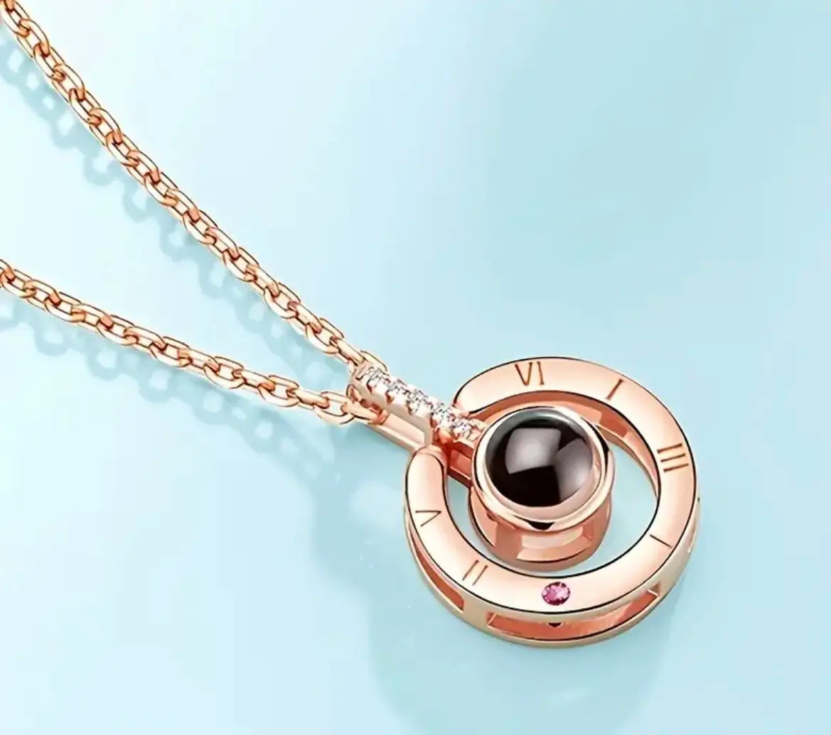 New Кулон подвеска с проекцией I love you Я тебя люблю на 100 языках мира в форме сердца