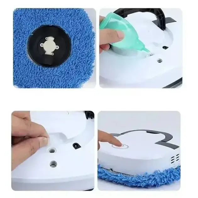 Моющий робот-пылесос для дома SmartBot 2400 мАч/Автоматический робот пылесос, влажная/сухая уборка