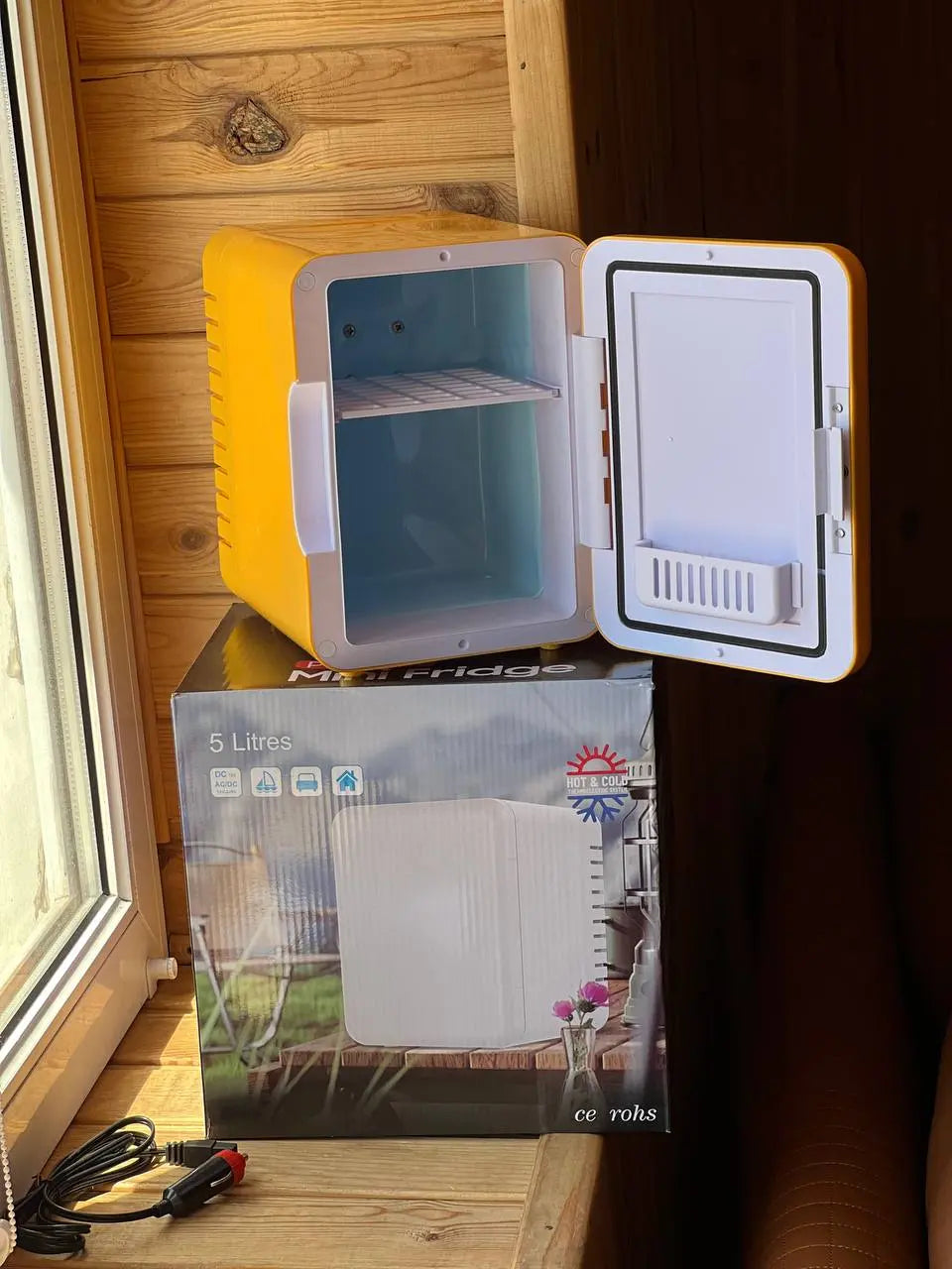 Автохолодильник 5 л для машины Car Refrigerator портативный