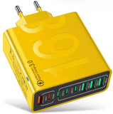 Адаптер для быстрой зарядки мобильных телефонов с 8 портами / Зарядная Станция SV227