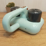 Белый  Беспроводной умный очиститель от клещей с ультрафиолетовой стерилизацией и HEPA-фильтром