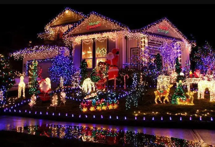 Гирлянда матовый шарик 28LED 5м (флеш) 10мм, Новогодняя бахрама, Светодиодная гирлянда, Уличная гирлянда