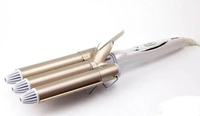 Тройная плойка Gemei 1988, щипцы для завивки, стайлер для волос