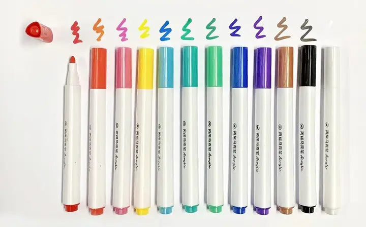 Акварельные маркеры 18 цветов Water Brush