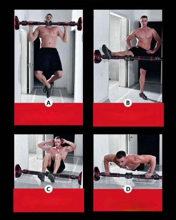 Турник раздвижной для подтягивания (TYRNIK-1) (+кольца)