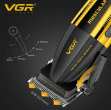 Аккумуляторная машинка для стрижки VGR V-285 с насадками