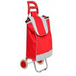 Сумка хозяйственная на колесиках 95 см 1897 тележка сумка кравчучка Красная
