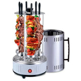 Электрошашлычница Domotec MS-7782 1000 Вт 6 Шампуров Белая