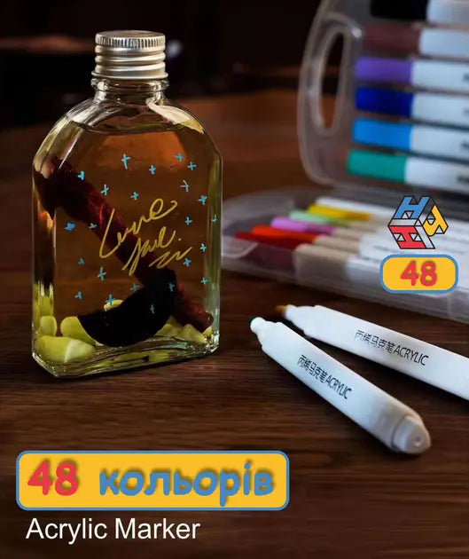 Акварельные маркеры 60 цветов Water Brush