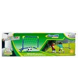 Игровой набор Мини Футбол "Складные ФУТБОЛЬНЫЕ ВОРОТА" 56см Anjanle Футбольный набор с насосом и мячом