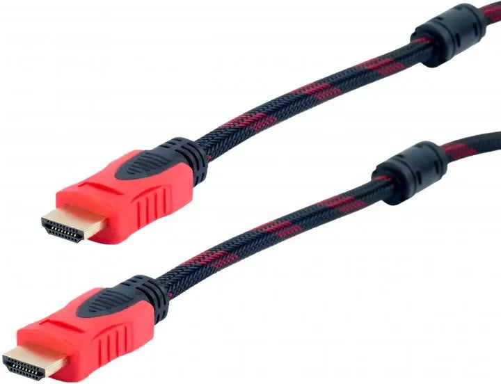 Кабель HDMI-HDMI Donli оплетка, фериты, усиленный 20 м (V1.4)