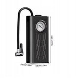 Портативный автомобильный компрессор AND1322, насос от прикуривателя 12V с манометром